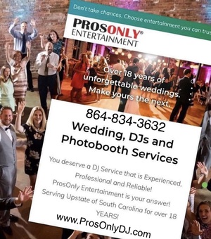 Clemson Sc Dj: Prosonly Entertainment Dj/photobooths