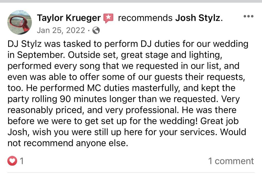 Warrior Beats Entertainment DJ Services,...